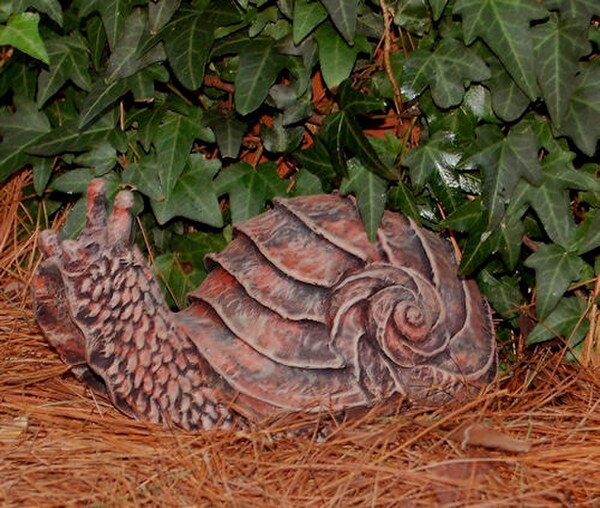 Snail gastropod statue Sculptures molluscs Pulmonata figurine statuary